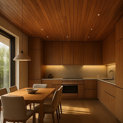 سقف ترمووود |چوب ترمو